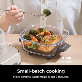 CRISPi 4-in-1 Portable Glass Air Fryer Stone