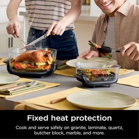 CRISPi 4-in-1 Portable Glass Air Fryer Sage