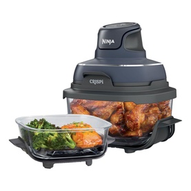 CRISPi 4-in-1 Portable Glass Air Fryer Cyber Space