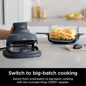 CRISPi 4-in-1 Portable Glass Air Fryer Cyber Space