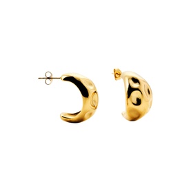 Textured Dome Hoops