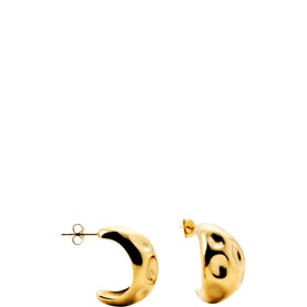 Textured Dome Hoops