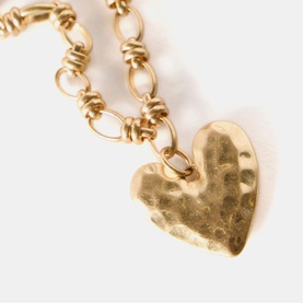 Heart Pendant Chain Necklace