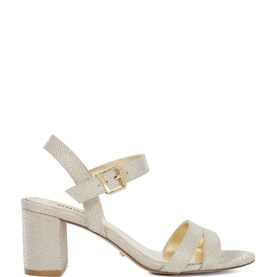 Merisa Glitter Block Heels