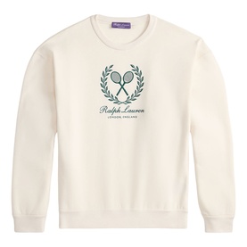 Logo Tennis Crest Sweatshirt