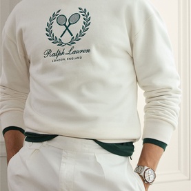 Logo Tennis Crest Sweatshirt