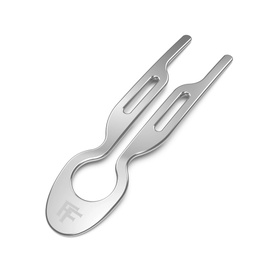 N&ordm;1 Hairpin - White Gold Finish