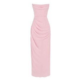 Adrienne Quartz Georgette Gown