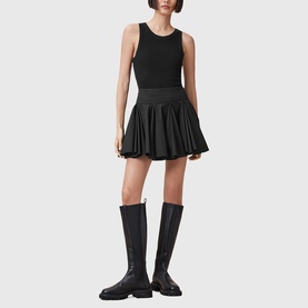 Tulip Flared Mini Skirt