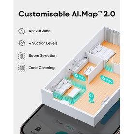 L60 Hybrid Robot Vacuum with Self Empty Station