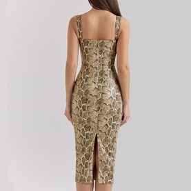 Gracie Faux Leather Dress