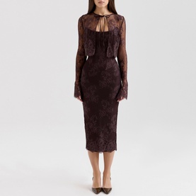 Larra Lace Corset Dress & Bolero