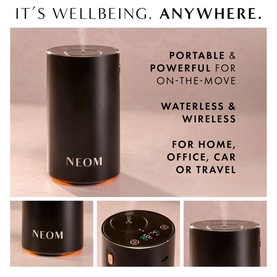 Wellbeing Pod Mini+ Waterless Essential Oil Diffuser - Black