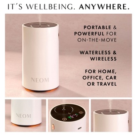 Wellbeing Pod Mini+ Waterless Essential Oil Diffuser - White