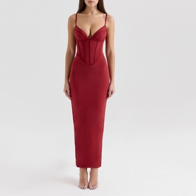 Romy Mesh Bodycon Dress