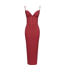 Romy Mesh Bodycon Dress