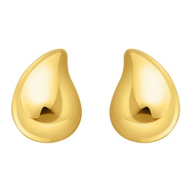 Large Drop Stud Earrings