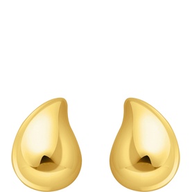 Large Drop Stud Earrings