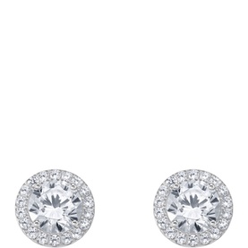 Zirconia Stud Earrings