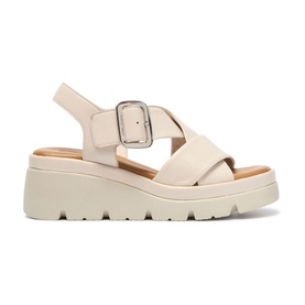 Jasmina Leather Wedge Sandals