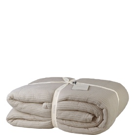 Waffle Bedspread Beige