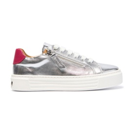 Monique Metallic Platform Trainers