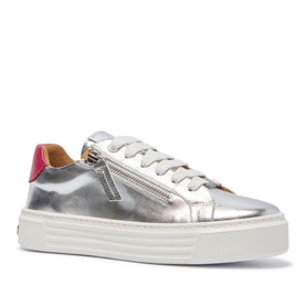 Monique Metallic Platform Trainers