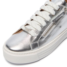 Monique Metallic Platform Trainers