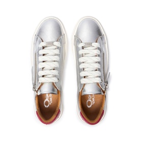 Monique Metallic Platform Trainers