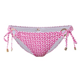 Ursula Geometric Side-Tie Bikini Bottoms