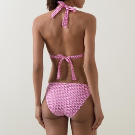 Ursula Geometric Side-Tie Bikini Bottoms