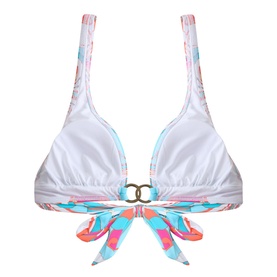 Elba La Dolce Vita Print Bikini Top
