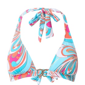 Elba La Dolce Vita Print Bikini Top