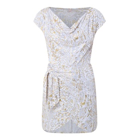 Naples Snake Print Mini Dress