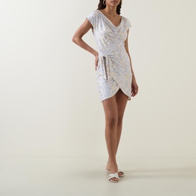 Naples Snake Print Mini Dress