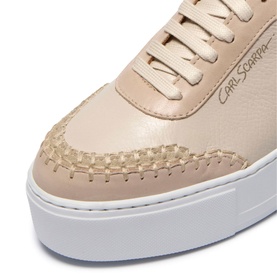 Padova Stitched Leather Trainers