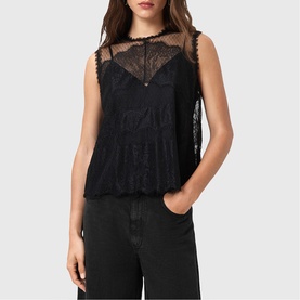 Clara Sheer Lace Top