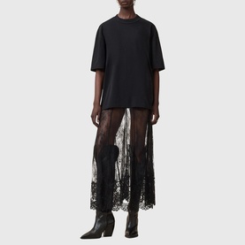 Arran Sheer Lace Skirt