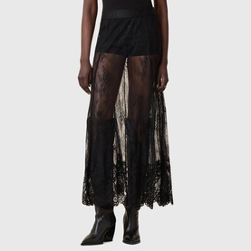 Arran Sheer Lace Skirt