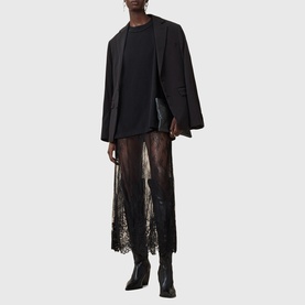 Arran Sheer Lace Skirt