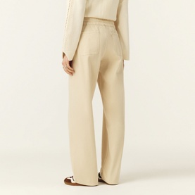 Fima Drawstring Straight Leg Trousers