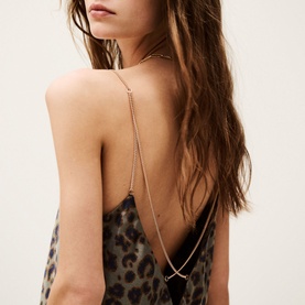 Biara Leopard Slip Dress