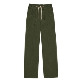 Fima Drawstring Straight Leg Trousers