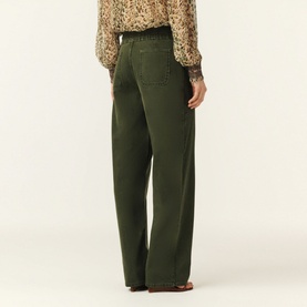 Fima Drawstring Straight Leg Trousers