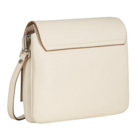 Three Flap Leather Crossbody Bag