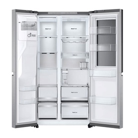 628L InstaView American Non Plumbed Brushed Steel