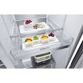 628L InstaView American Non Plumbed Brushed Steel