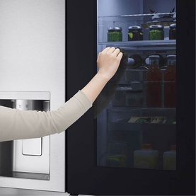 628L InstaView American Non Plumbed Brushed Steel