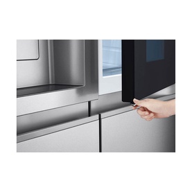 628L InstaView American Non Plumbed Brushed Steel