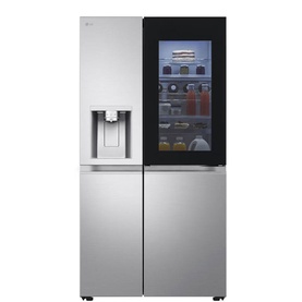 628L InstaView American Non Plumbed Brushed Steel